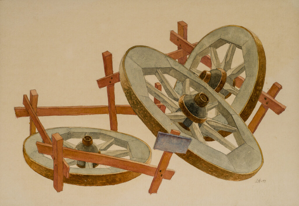 Wheelyard with 3 Wheels